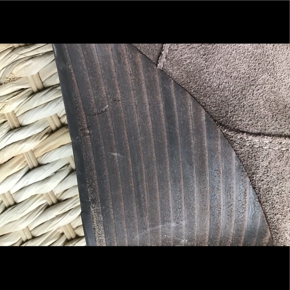 Lucky Brand Shylow Suede Ankle Booties Sz 7.5 - Picture 9 of 10